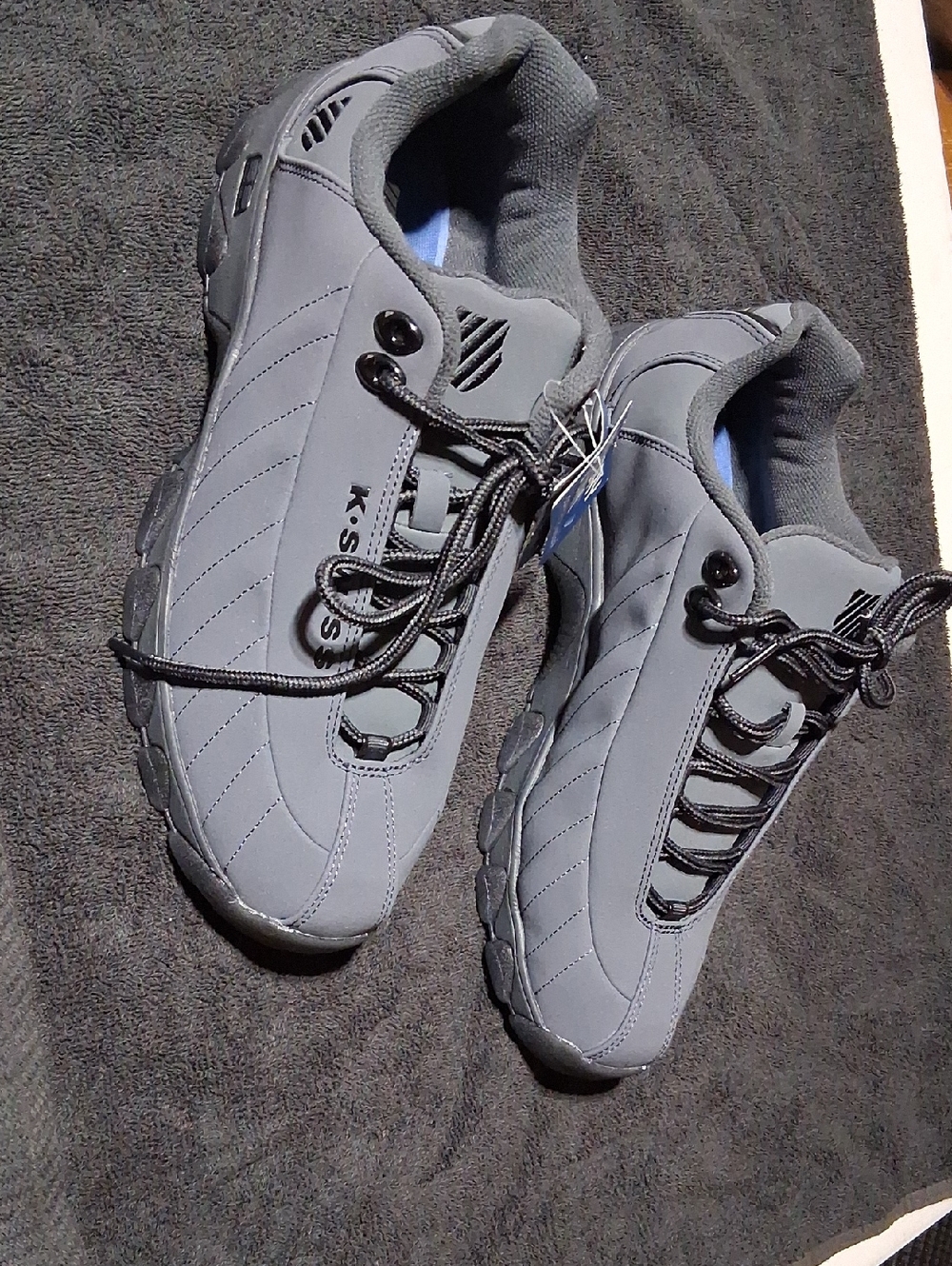 MEN'S K*SWISS CMF MEMORY FOAM INSERTS SHOES SIZE 11.5